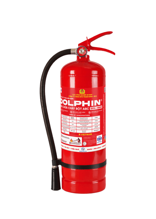 Bình chữa cháy bột ABC Dolphin DPA-ABC8