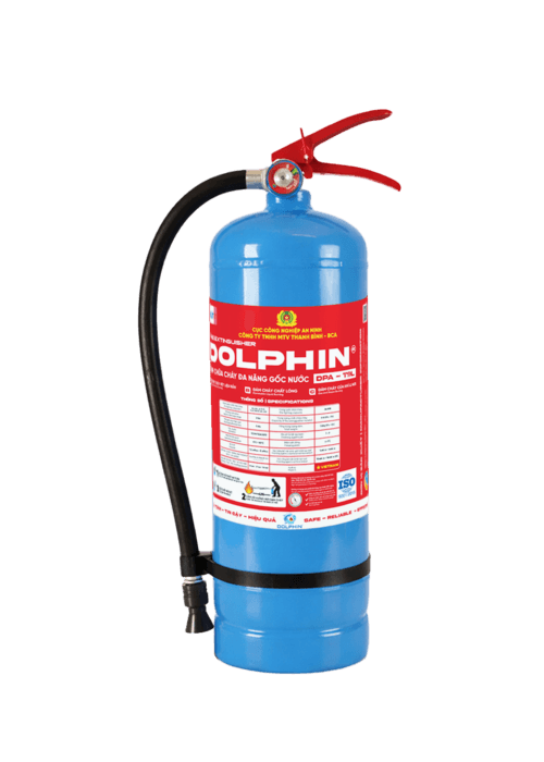 Bình chữa cháy gốc nước Dolphin DPA-T9L (vỏ thép)